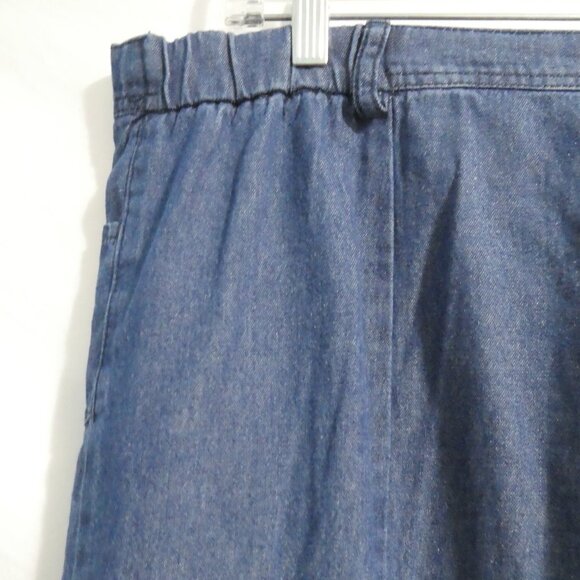 SOUTHERN LADY | size 14 | Blue Denim Skirt | 100% Cotton - Picture 10 of 16